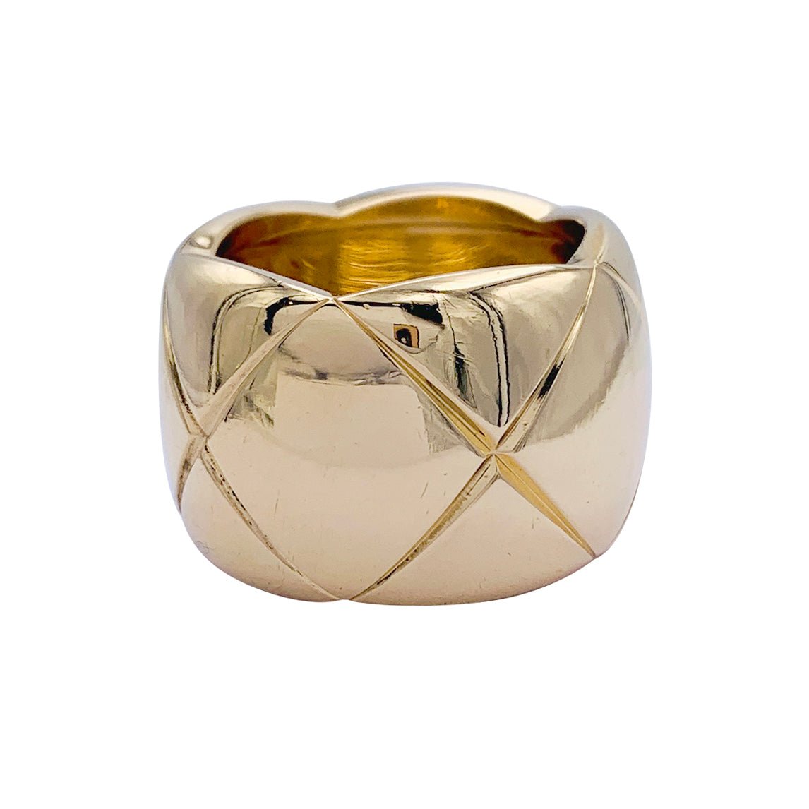 Bague CHANEL "Coco Crush" en or jaune - Castafiore