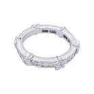 Bague Chanel, "Comète", or blanc, diamants. - Castafiore