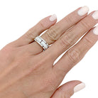 Bague CHANEL, "Ultra", or blanc, céramique blanche, diamants - Castafiore