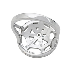Bague CHAUMET "Attrape-moi" en or blanc et diamants - Castafiore