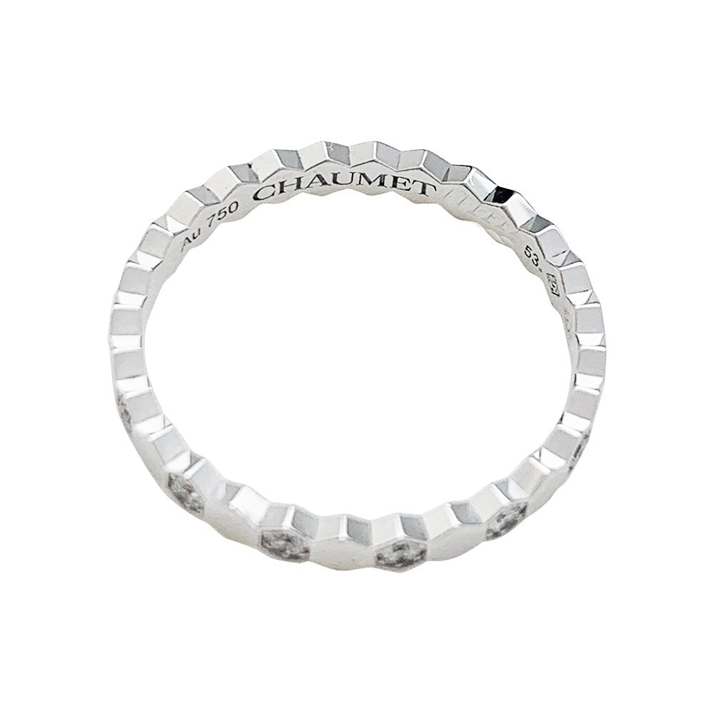 Bague CHAUMET, "Bee my Love", or blanc, diamants - Castafiore