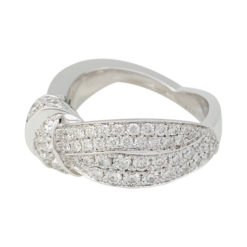 Bague Chaumet, "Liens Séduction", or blanc et diamants - Castafiore