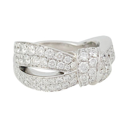 Bague Chaumet, "Liens Séduction", or blanc et diamants - Castafiore