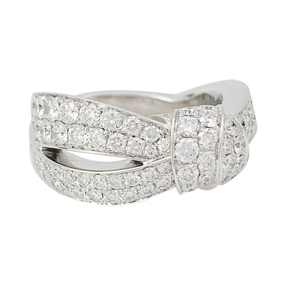 Bague Chaumet, "Liens Séduction", or blanc et diamants - Castafiore