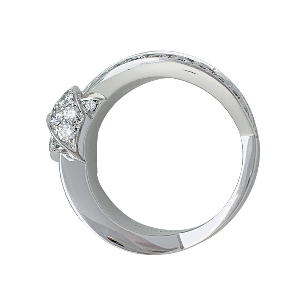 Bague Chaumet, "Liens Séduction", or blanc et diamants - Castafiore