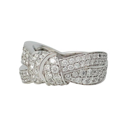 Bague Chaumet, "Liens Séduction", or blanc et diamants - Castafiore