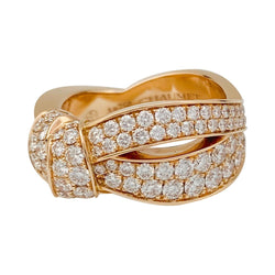 Bague Chaumet, "Liens Séduction", or rose et diamants - Castafiore