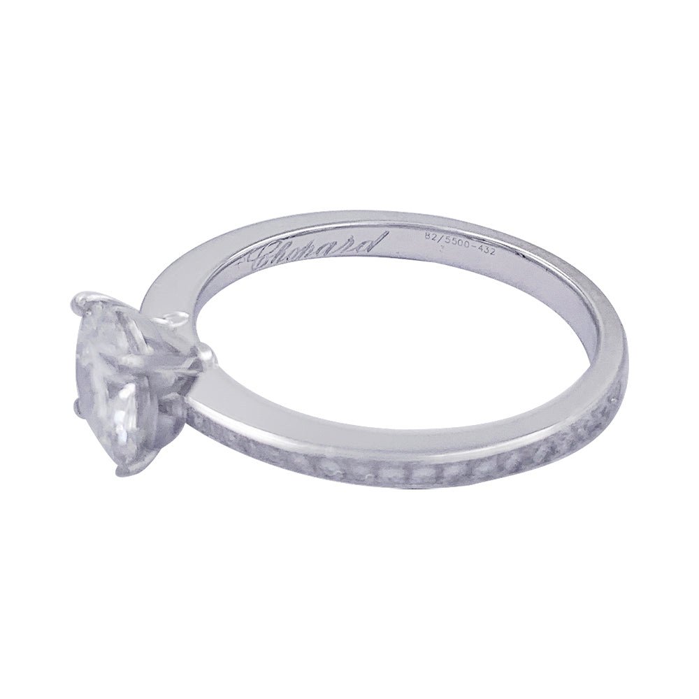 Bague CHOPARD en or blanc et diamant - Castafiore