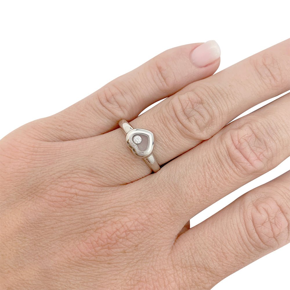 Chopard Happy Diamonds Icons Ring CHOPARD “Happy Diamonds” Ring In