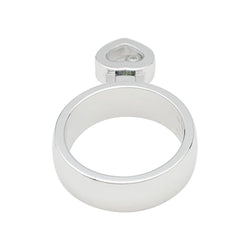 Bague CHOPARD "Happy Diamonds" en or blanc, diamant - Castafiore