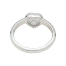 Bague CHOPARD "Happy Diamonds" en or blanc, diamant - Castafiore