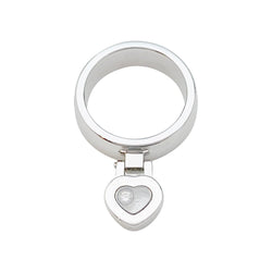 Bague CHOPARD "Happy Diamonds" en or blanc, diamant - Castafiore