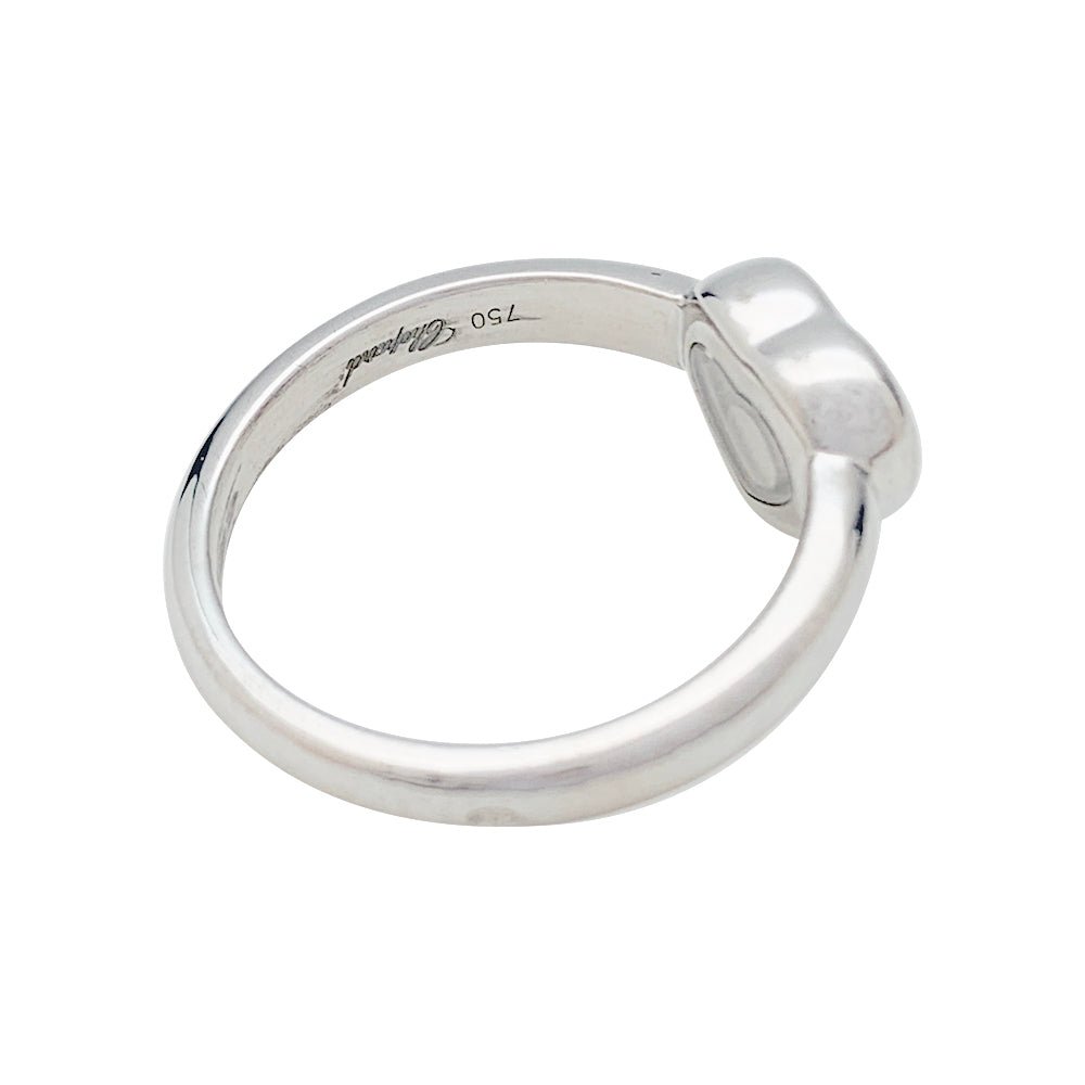 Bague CHOPARD "Happy Diamonds" en or blanc, diamant - Castafiore