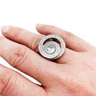 Bague CHOPARD "Happy Diamonds" en or blanc et diamants - Castafiore