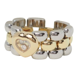 Bague Chopard Happy Diamonds en or jaune et diamant - Castafiore