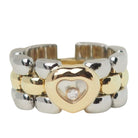 Bague Chopard Happy Diamonds en or jaune et diamant - Castafiore