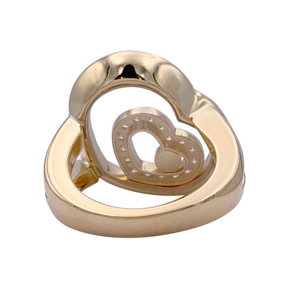 Bague CHOPARD "Happy Spirit" en or blanc et diamants - Castafiore