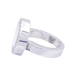 Bague CHOPARD "Happy Spirit" en or blanc et diamants - Castafiore
