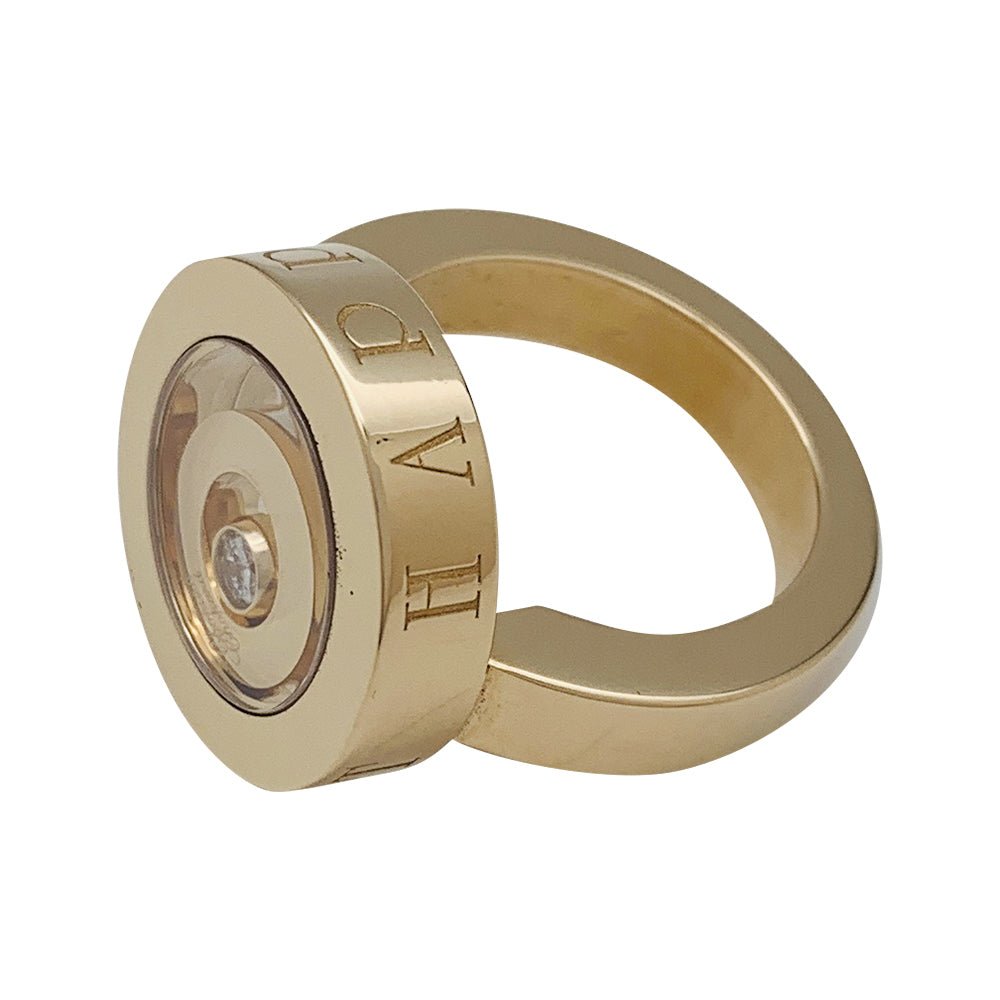Bague CHOPARD, "Happy Spirit", or jaune, diamant - Castafiore