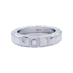 Bague Chopard, "Ice Cube", or blanc, diamant - Castafiore