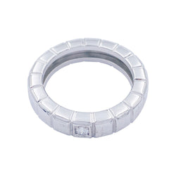 Bague Chopard, "Ice Cube", or blanc, diamant - Castafiore
