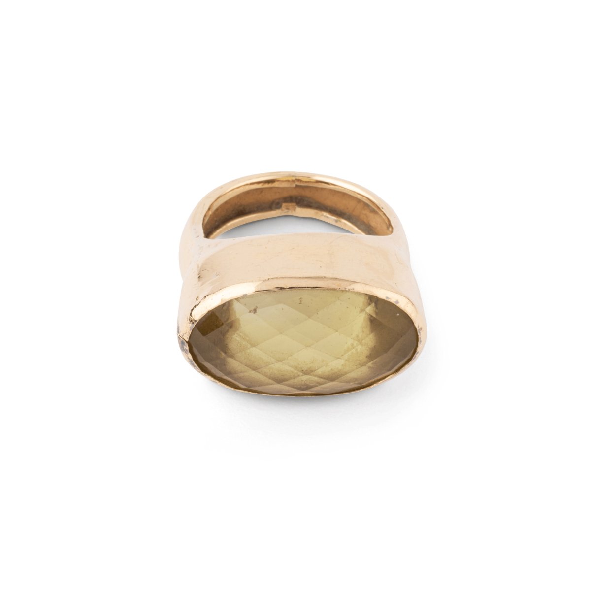 Bague Cocktail en or et péridot - Castafiore