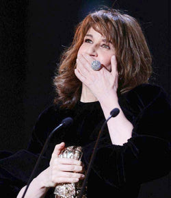 Bague "cocktail" en platine et diamants - Castafiore