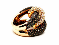 Bague Cocktail Or jaune Diamant - Castafiore