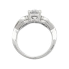 Bague diamant 0,94 carat en or blanc - Castafiore