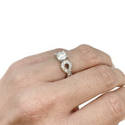 Bague diamant 0,94 carat en or blanc - Castafiore