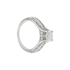 Bague diamant 1,13 carat en or blanc - Castafiore