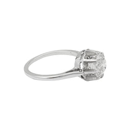 Bague diamant 1,52 carat en platine et or - Castafiore