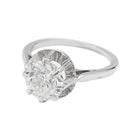 Bague diamant 1,52 carat en platine et or - Castafiore