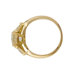Bague diamant 2,02 carats, en or jaune - Castafiore