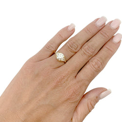 Bague diamant 2,02 carats, en or jaune - Castafiore