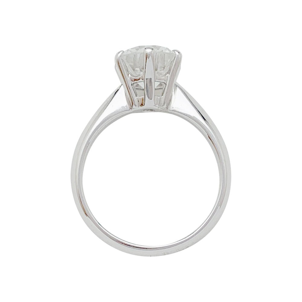 Bague diamant 2,52 carats, en or blanc - Castafiore