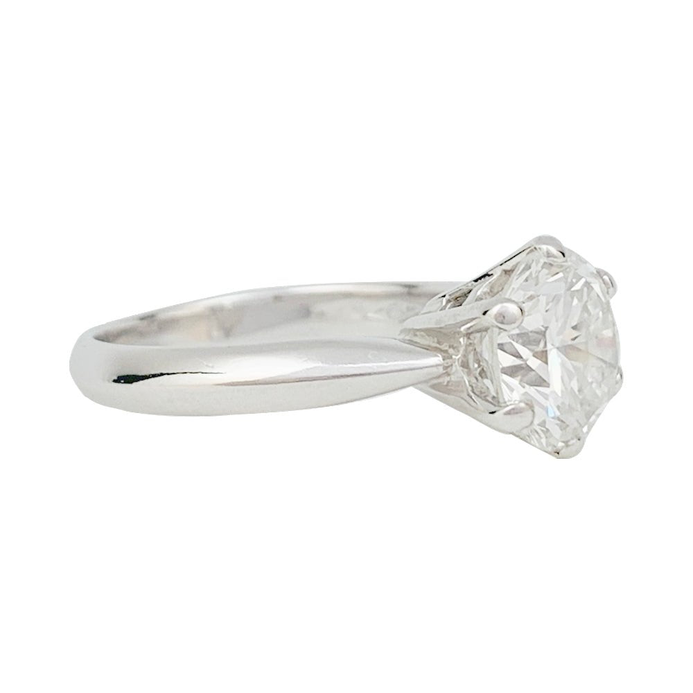 Bague diamant 2,52 carats, en or blanc - Castafiore