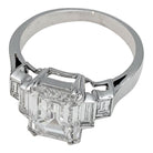 Bague diamant 3,05 carats en or blanc - Castafiore