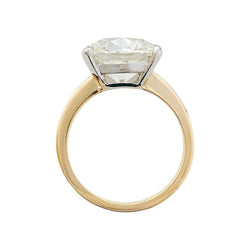 Bague diamant 5,97 carats, or et platine - Castafiore