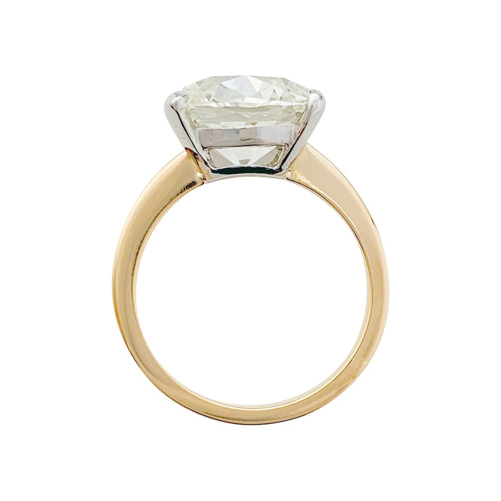 Bague diamant 5,97 carats, or et platine - Castafiore