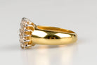 Bague diamant en or jaune 18 carats - Castafiore