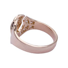 Bague DINH VAN "Menottes R13" en or rose et diamants - Castafiore