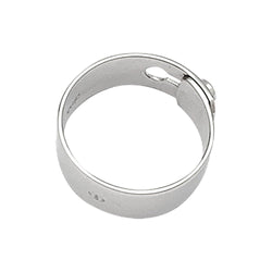 Bague DINH VAN, "Serrure", en or blanc et diamant - Castafiore