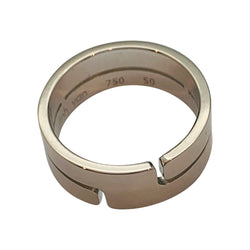 Bague Dinh Van, "Seventies", or blanc - Castafiore