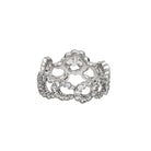 Bague DIOR "Archi" en or blanc et diamants - Castafiore