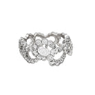 Bague DIOR "Archi" en or blanc et diamants - Castafiore