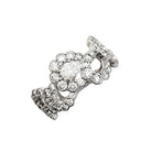 Bague DIOR "Archi" en or blanc et diamants - Castafiore