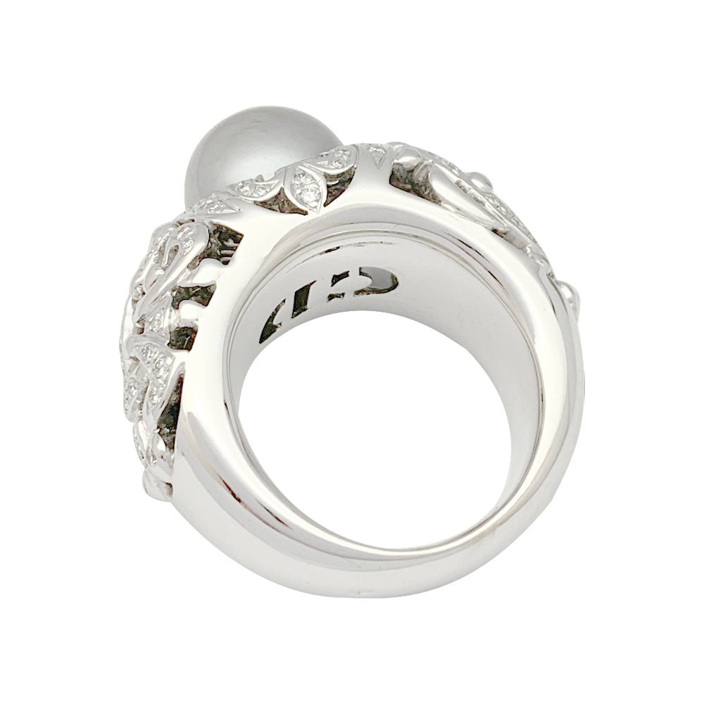 Bague DIOR "Désirée" en or blanc et diamants - Castafiore