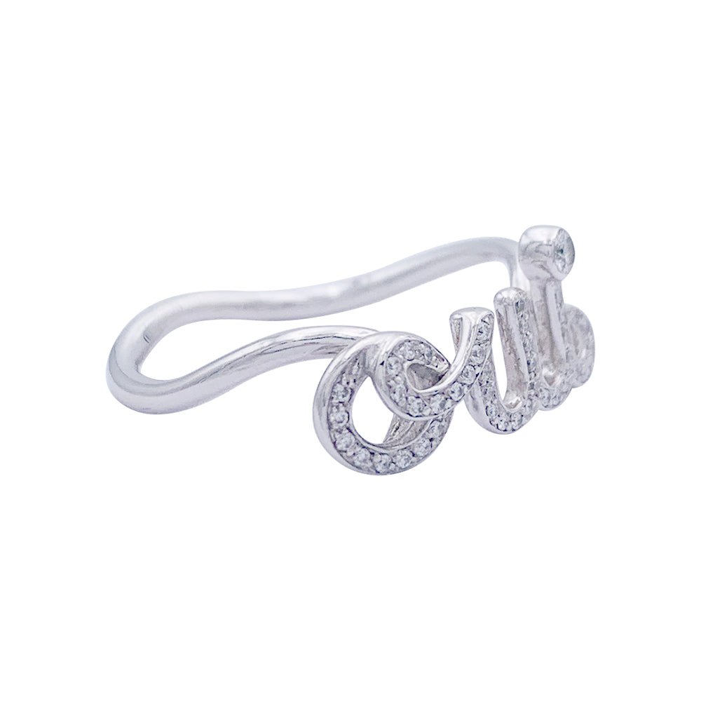 Bague Dior, "Dioramour - Oui", or blanc, diamants - Castafiore