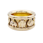 Bague DIOR "Gri-Gri" en or jaune et diamants - Castafiore